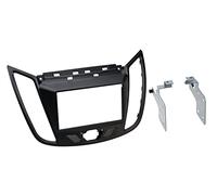 Per Ford C-Max 2 Dxa Doppio Din Placca Autoradio Installazione Telaio Nero Opaco