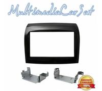 Mascherina autoradio 2 Doppio DIN Nero lucido Ducato 12-14 03609