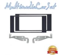 Mascherina Autoradio 2 Doppio DIN Nero Lucido NISSAN JUKE da 2014- 3699