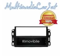 Mascherina Autoradio 2DIN Chevrolet Aveo Captiva Epica cassetto 3368