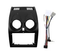 Mascherina Autoradio 2DIN Con Cornice Da 9 Pollici Cablaggio Cavo Di Alimentazione Per N&issan Per Rogue Per Qashqai Per Dualis 2008-2013 Plancia Autoradio(Frame Cable-B)