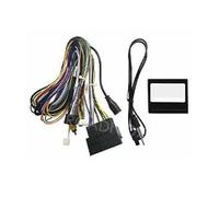 Mascherina Autoradio 2DIN Da 10 Pollici Con Cablaggio Cavo E Scatola Canbus Per VW Per Golf 7 2012-2020(Wire)