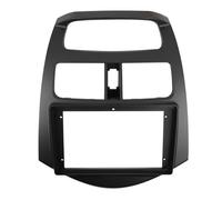 Mascherina Autoradio 9 Pollici Doppio DIN Pannello Stereo DVD Telaio Installazione Sul Cruscotto Per Chevrolet Per Spark 2010 2011 2012 2013 2014 2015 GFVFGNLNNA(Only frame black)