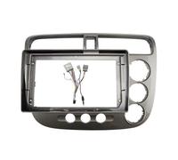 Mascherina Autoradio 9 POLLICI Per Civic 2000-2005 Autoradio Fasce Android Lettore MP5 Cornice Pannello 2Din Unità Testa Stereo Dash Copertura Pannello Radio(Frame cord RHD H)