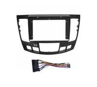 Mascherina Autoradio 9 Pollici Per HYUNDAI Per SONATA NF 2008-2010 Stereo Center Console Supporto Fascia Trim Bezel Piastra Frontale Auto Radio Kit Telaio Radio Fascia(Auto AC an cord)