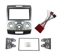 Mascherina autoradio a doppio DIN, compatibile con Ford PJ PK 2006-2010 e Mazda BT-50 2006-2011, adattatore per cruscotto in plastica ABS