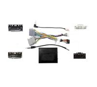 Mascherina Autoradio Cornice Autoradio Android Per Jeep Per Commander Per Compass Per Grand Cherokee Per Wrangler Per Unlimited Cablaggio Per Pannello Stereo 10 Pollici(Cable canbus)