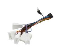 Mascherina Autoradio Cornice Universale Per Autoradio 2DIN Da 7/10 Pollici Con Lettore Stereo Android MP5 Per Peugeot 107 2005-2014 Facciata Telaio Radio(Only Cable)
