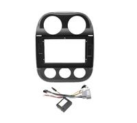 Mascherina Autoradio Da 10,1 Pollici Cornice Per Cruscotto Lettore MP5 Android 2 DIN Per Jeep Per Compass Per Patriot 2010-2016 POMPOMPUR(Frame set)
