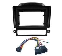 Mascherina Autoradio Da 9 Pollici Con Lettore Audio Video Montaggio Su Cornice Per Cruscotto Per Chevrolet Per Captiva 2009-2012 CFCPKOYOZD(Frame and Cable)