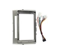 Mascherina Autoradio Da 9 Pollici Lettore Stereo Pannello 2 DIN Unità Principale Cornice Cruscotto Per Toyota Per Corolla Per Verso 2004-2009 Plancia Autoradio