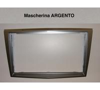 Mascherina autoradio Doppio 2 Din OPEL H Astra Corsa Zafira dal 2005 Argento