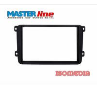 MASCHERINA AUTORADIO DUE DIN COMPATIBILE PER SEAT LEON DAL 2009 AL 2012