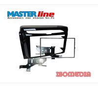 MASCHERINA AUTORADIO DUE DIN EURO E CHINA LANCIA YPSILON DAL 2012 KIT CON STAFFE