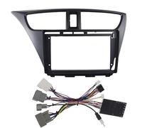 Mascherina Autoradio DVD Per Auto 2 Din Per Civic 2012 Radio Multimediale 9 Pollici Stereo Android Cavo Navigazione Per Cruscotto Adattatore Per Telaio(Frame-LHD-CANBUS)
