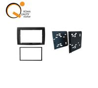 Mascherina Autoradio Fit FIAT BRAVO II adattatore cornice staffe 2DIN Nero
