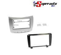Mascherina Autoradio Fit Lancia Delta III 2008-2014 senza cassetto Argento