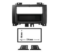 Phonocar 3/639 Mascherina Autoradio 2DIN VW Crafter Radio Stereo Adattatore C...