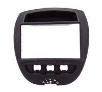 Mascherina Autoradio Kit Di Montaggio Per Autoradio 2 DIN Pannello Radio DVD Copertura Stereo Per Toyota Per Aygo 2005-2014 WEFOLCC