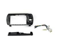Mascherina Autoradio Kit Montaggio Cruscotto Con Cornice Guida Destra Adattatore Radio Android Audio Pannello Di Controllo Per Toyota Per Vitz 3 XP130 Per Yaris 2014-2019(Frame Cable)