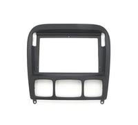 Mascherina Autoradio Kit Telaio Autoradio Android Head Unit Per Classe S W220 1998 1999 2000 2001 2002 2003 2004 2005(Black,9 inch)