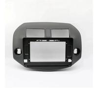 Mascherina Autoradio Mascherina 2 DIN 9/10,1 Pollici Per Autoradio DVD Adattatore Di Montaggio Audio Kit Di Finiture Per Cruscotto Doppio Lettore Radio Per Toyota RAV4 2007-2012(Only Black Frame)