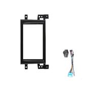 Mascherina Autoradio Mascherina Autoradio 2 DIN Con Supporto DVD Adattatore Per Montaggio Su Cruscotto Per Suzuki Per Grand Vitara 2005-2016(Frame-cable)
