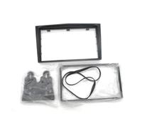 Mascherina Autoradio Mascherina Autoradio Doppia 2 Din Adattatore Antenna | Per Opel Per Corsa Per Agila Per Astra Per Combo Per Vivaro Per Vectra Per Tigra Per Omega Dash Kit Telaio(Nero)