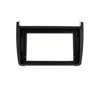 Mascherina Autoradio Mascherina Per Autoradio 2 DIN Da 9" Per VW Per Polo 2009+ Pannello Di Montaggio Stereo Frontalino Supporto Per Console Centrale(Matte black)