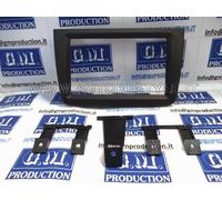 Mascherina autoradio navigatori 2 Din Alfa MiTo PERFECT FIT colore NERO dal 2014