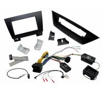MASCHERINA AUTORADIO NAVIGATORI KIT COMPLETO DOPPIO 2 DIN BMW X1 E84 2009-2015