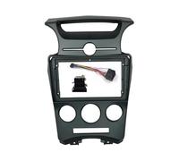 Mascherina Autoradio Per KIA Per CARENS 2007-2011 9 POLLICI AUTOMATICO-MANUALE AC Autoradio Stereo Schermo Audio Lettore Video Navigazione Cavi Cablaggio Telaio(Maunal cable)