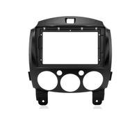 mascherina autoradio Per Mazda 2 Per Demio 2007-2014 | mascherina radio auto ABS Nero 9Inch Resistente all'ingiallimento nel tempo