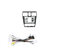 Mascherina Autoradio Per SUBARU Per FORESTER/WRX/XV 2015-2017 | Telaio Autoradio 2 Din Supporto Console Centrale Cavo Cruscotto Canbus Adattatore Antenna(Frame A Cable A)