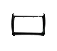 Mascherina Autoradio Per VW Per POLO 2014-2017 Adattatore Antenna | 2 DIN Autoradio Installa Pannello Cruscotto Refitting Kit Telaio Audio Fascia Trim Bezel Faceplate(Piano black)