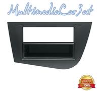 Mascherina autoradio Phonocar 1 e 2 Din nero Seat Leon FR 05-15 03349