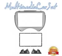 Mascherina autoradio Phonocar 2 Din Grigio metallizzato Micra 11-13 03591