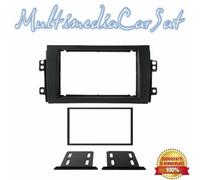 Mascherina autoradio Phonocar 2DIN nero SX4 05- Sedici 03624