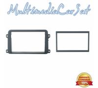 Mascherina autoradio Phonocar 2ISO grigio 03462 VW Passat CC Polo Scirocco Shara