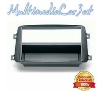 Mascherina autoradio Phonocar ISO-Doppio ISO- Doppio DIN nero Mercedes C 03258