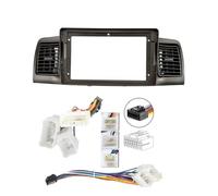 Mascherina Autoradio Radio adapter Per Toyota Per Corolla EX Altis E120 E130 2003-2012 9 Pollici Dash Telaio Aria Condizionata Presa Cavo Alimentazione