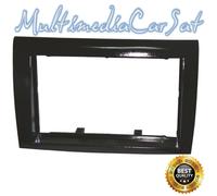 Mascherina Autoradio Radio Kit Montaggio Fiat Bravo Nero Lucido Cornice U3633