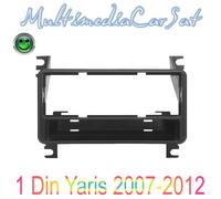 Mascherina Autoradio Radio Phonocar 1 DIN Nero Toyota Yaris 2007-2012 3429