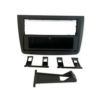 MASCHERINA AUTORADIO STEREO 2 DOPPIO DIN ISO ALFA ROMEO MITO 2013> NERO CASSETTO
