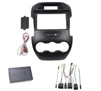 Mascherina Autoradio Telaio Autoradio 2 DIN Per Ford Per Ranger 2011 2012 2013 2014 2015 Lettore Radio 9 Pollici Pannello DVD Auto 2 DIN Kit Telaio Cruscotto(With canbus black)