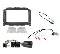 Mascherina comandi autoradio monitor Gps kit Doppio 2 Din Alfa Giulietta da 2014