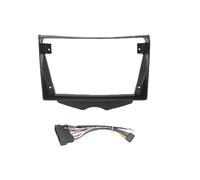 Mascherina Da 9 Pollici Per Autoradio Con Navigatore Android E Lettore DVD Per Hyundai Per Veloster 2011-2018 POMPOMPUR(Frame Cable)