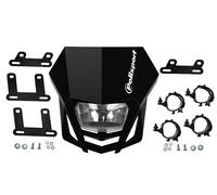 Faro Polisport LMX H4 nero