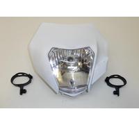 Mascherina Faro Frontale con Lampada Fanale Adatto An KTM EXC 125 200 250 450