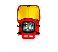 Mascherina Faro Frontale Elba Classico Lampada Fanale Enduro Adatto An Mz Maico
